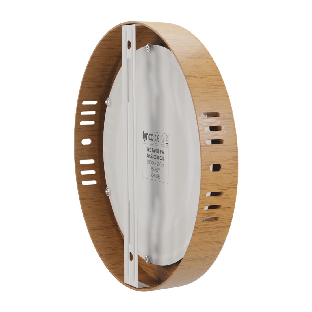 LED Панел ОГ, дрво (24W, 4000K) Lynco